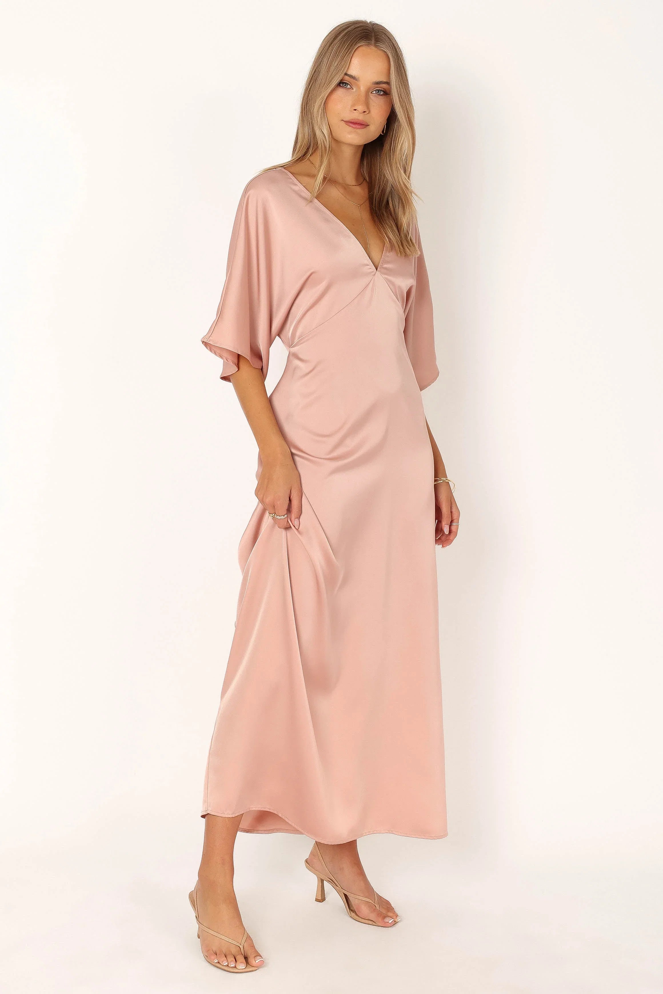 Eliza Maxi Dress Pink
