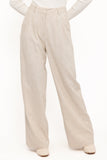 Dean Linen Pants Beige