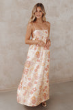 Yasmine Maxi Dress Pink Floral