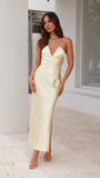 Valerie Maxi Dress Yellow