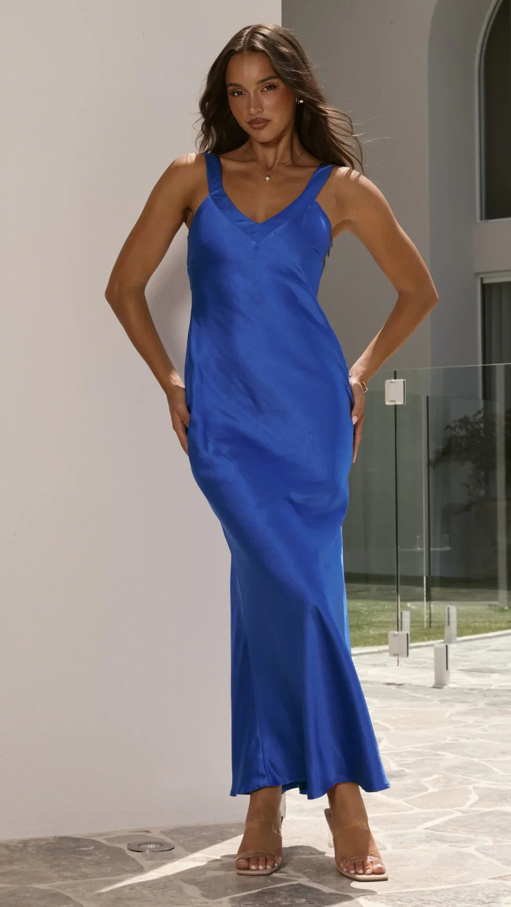 Andie Maxi Dress Royal Blue