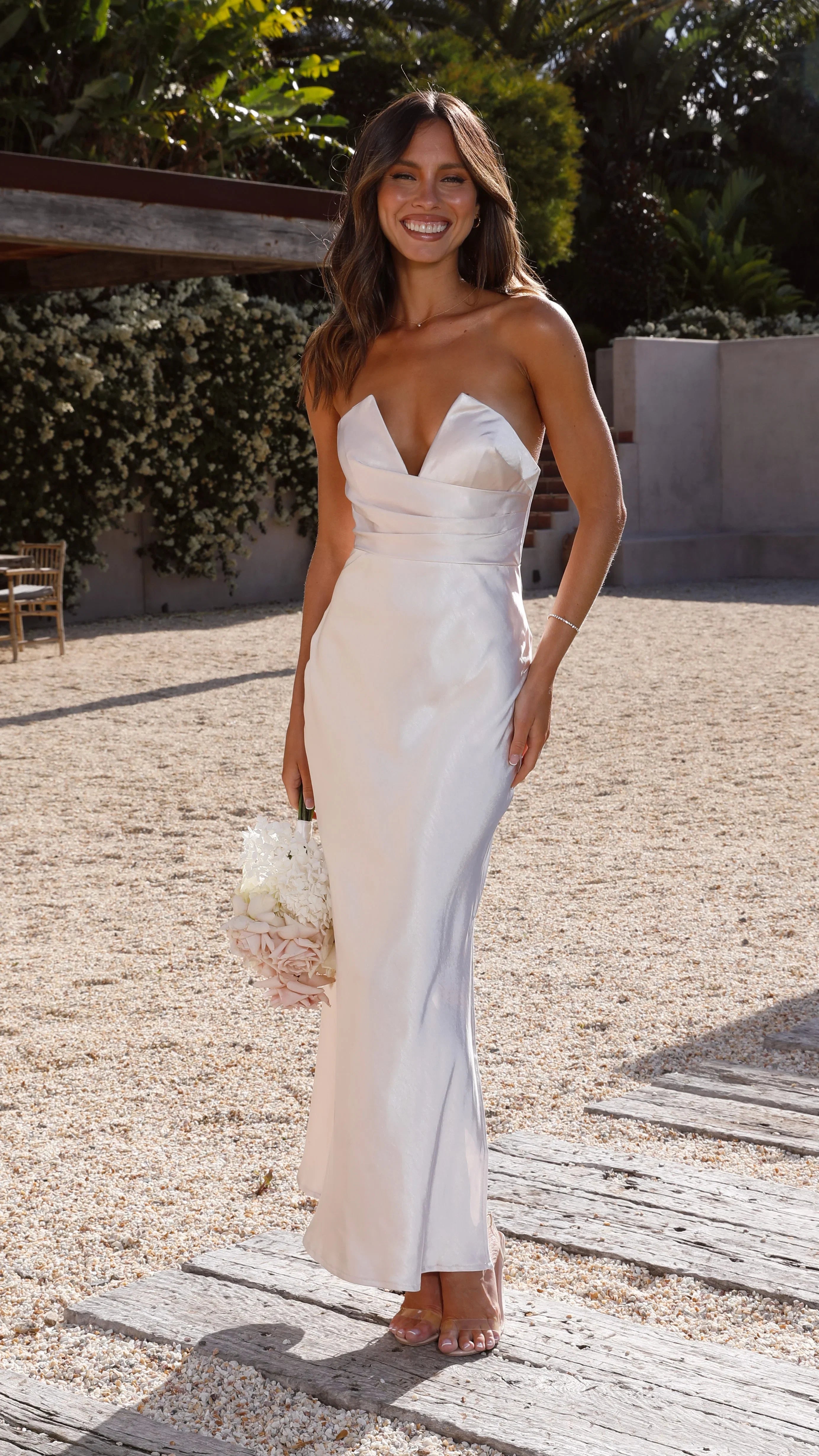 Valerie Maxi Dress Champagne