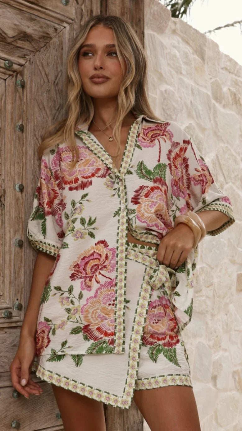 Eilish Skort Floral Print