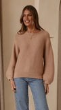 Carmel Knit Tan