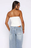 Sweet Drift Strapless Bustier Cream