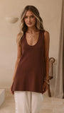 Mischa Top Brown