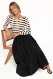 Yuki Circle Skirt Black
