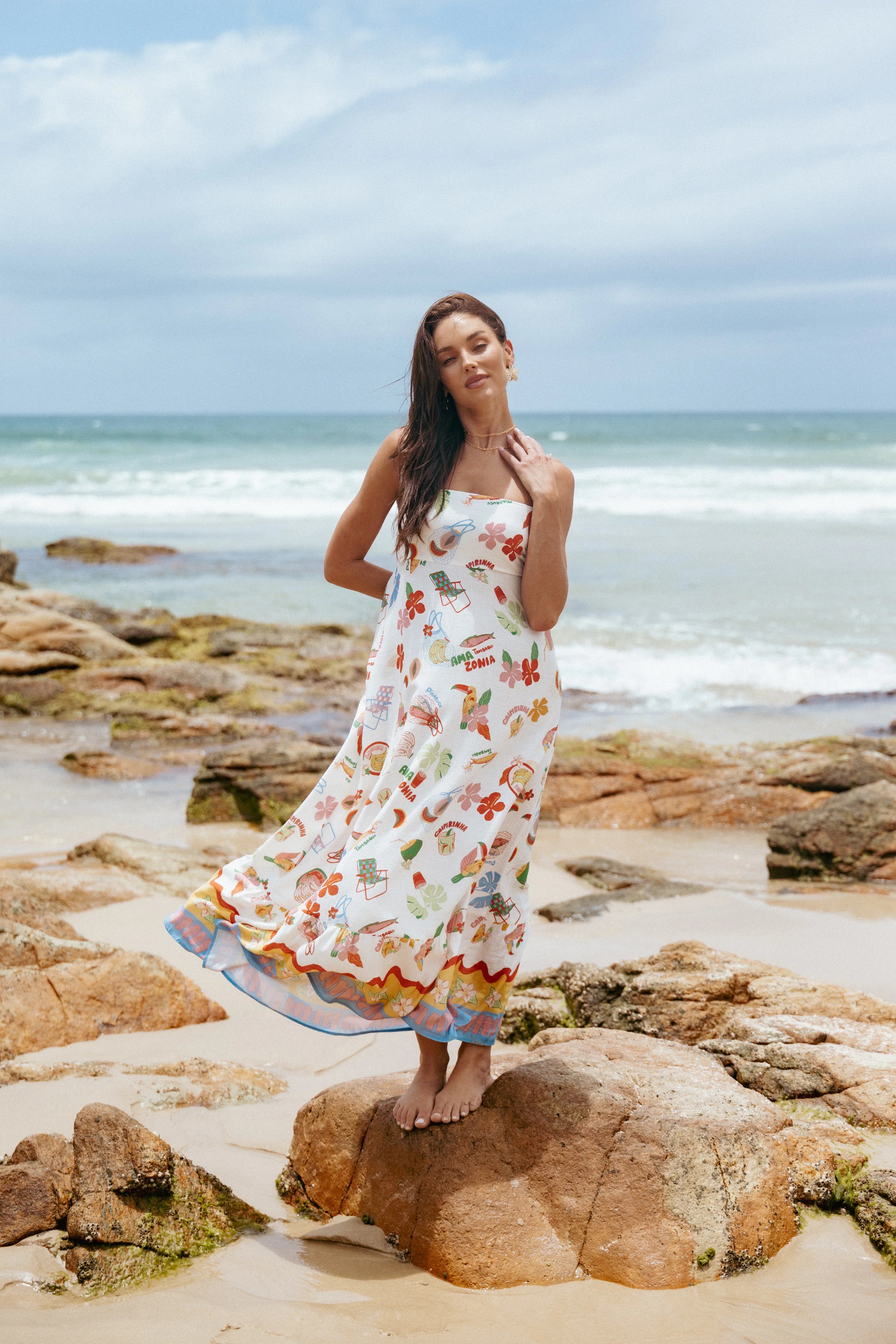 Else Maxi Dress Alfresco