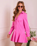 Finlie Poplin Mini Shirt Dress