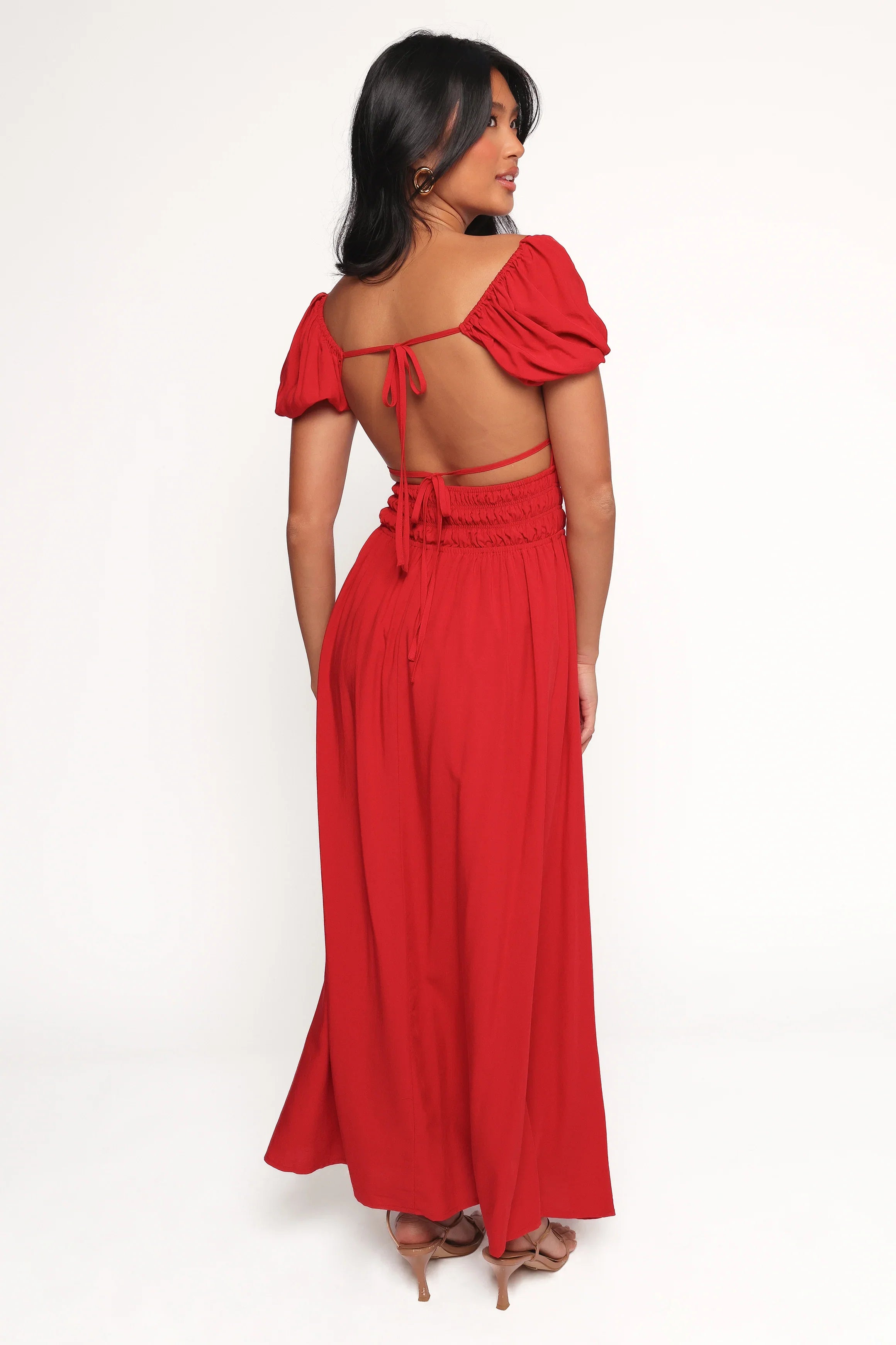 Theodora Maxi Dress Red