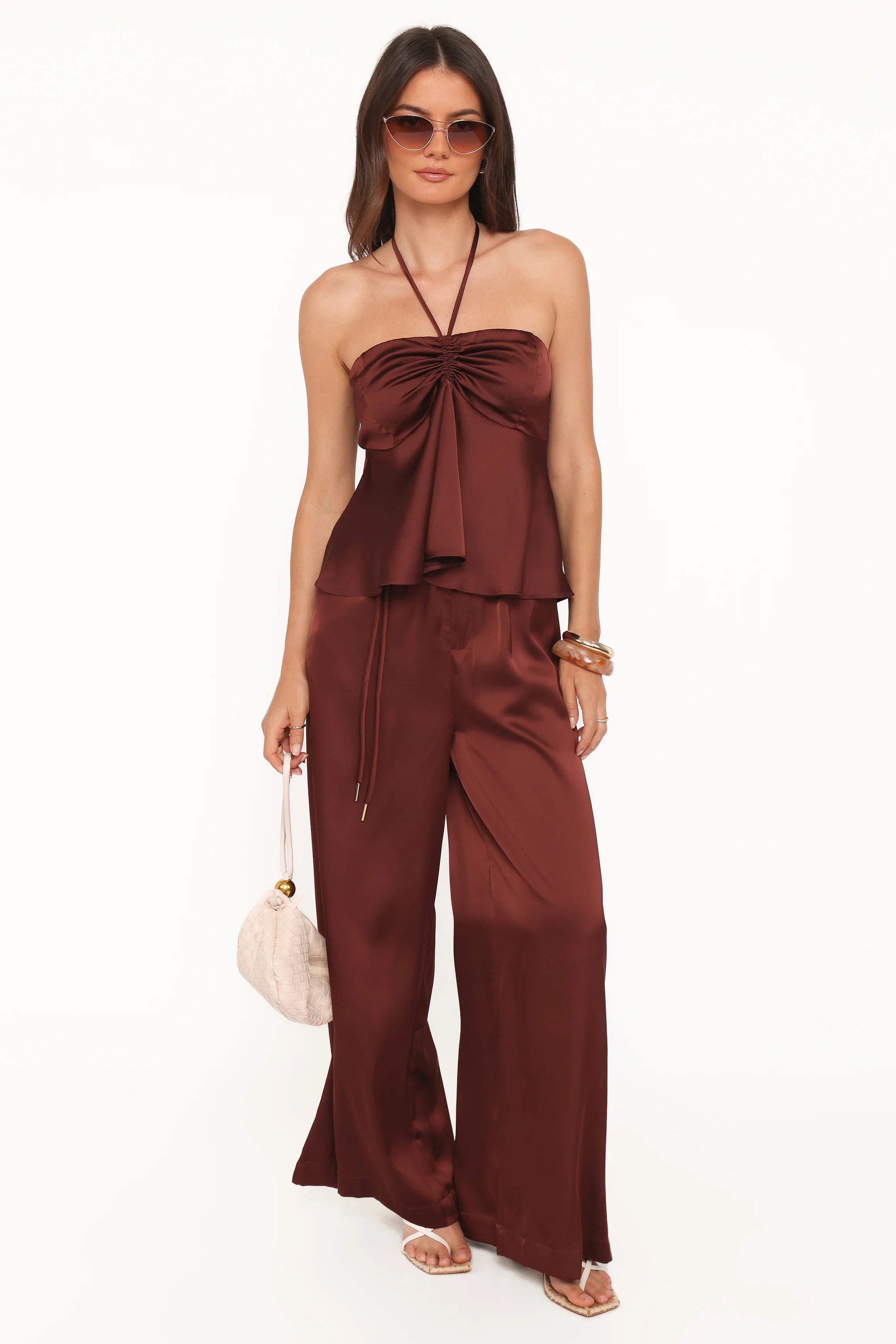 Vita Tailored Pant Brown