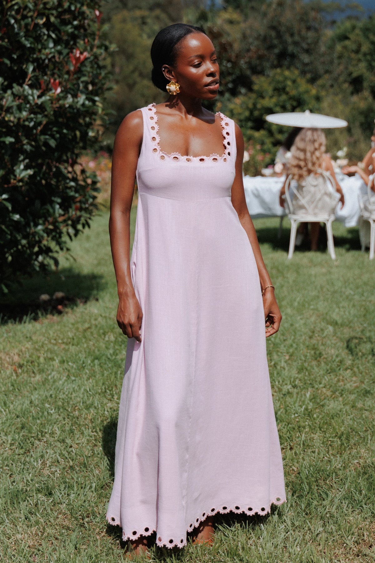 Jetta Midi Dress Lavender