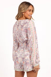 Positano Romper White Multi