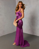 Emberline Fishtail Hem Maxi Dress