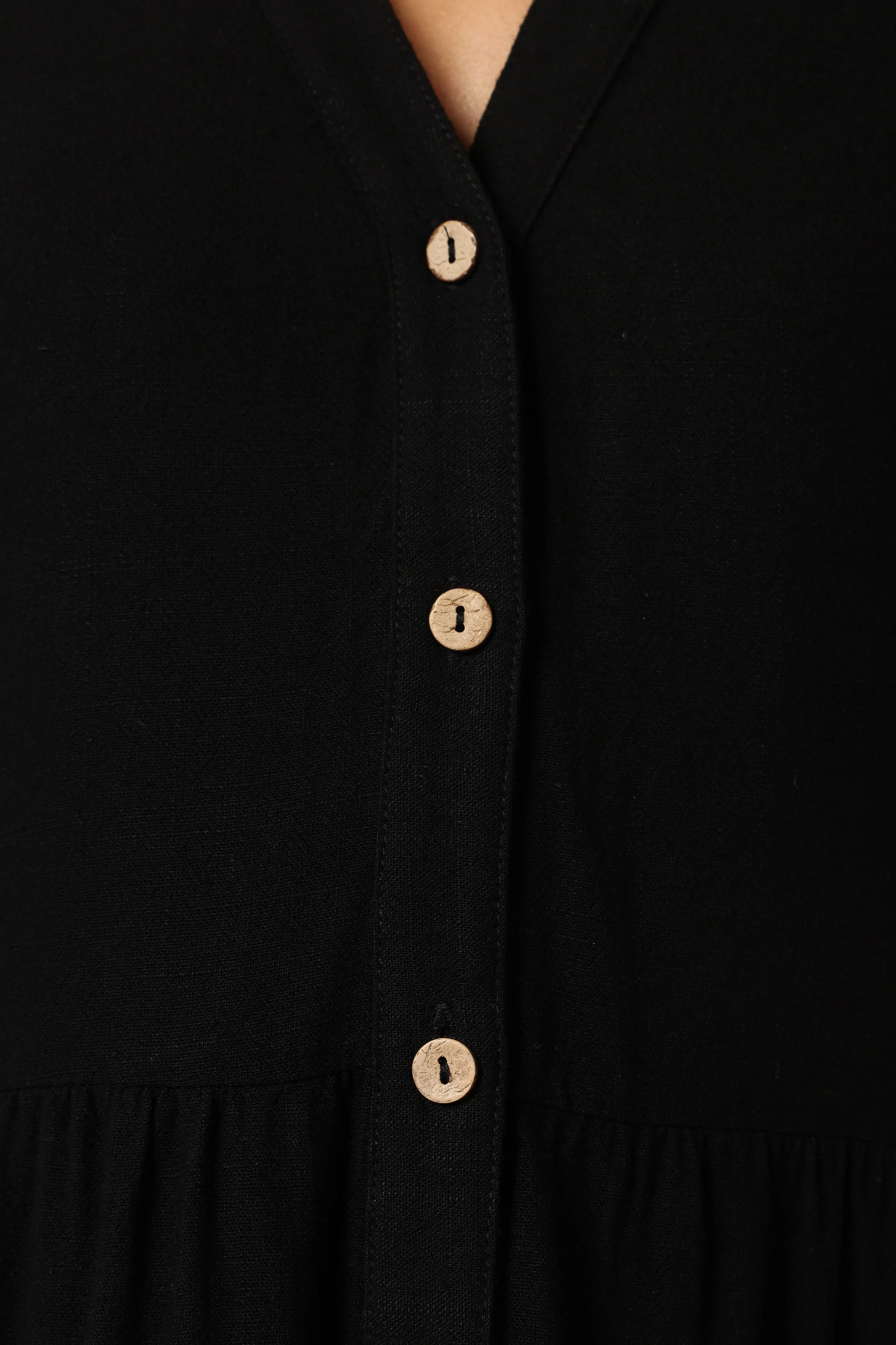 Natalya Midi Dress Black