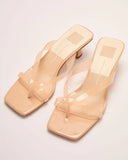 Raysa Clear PVC Mules