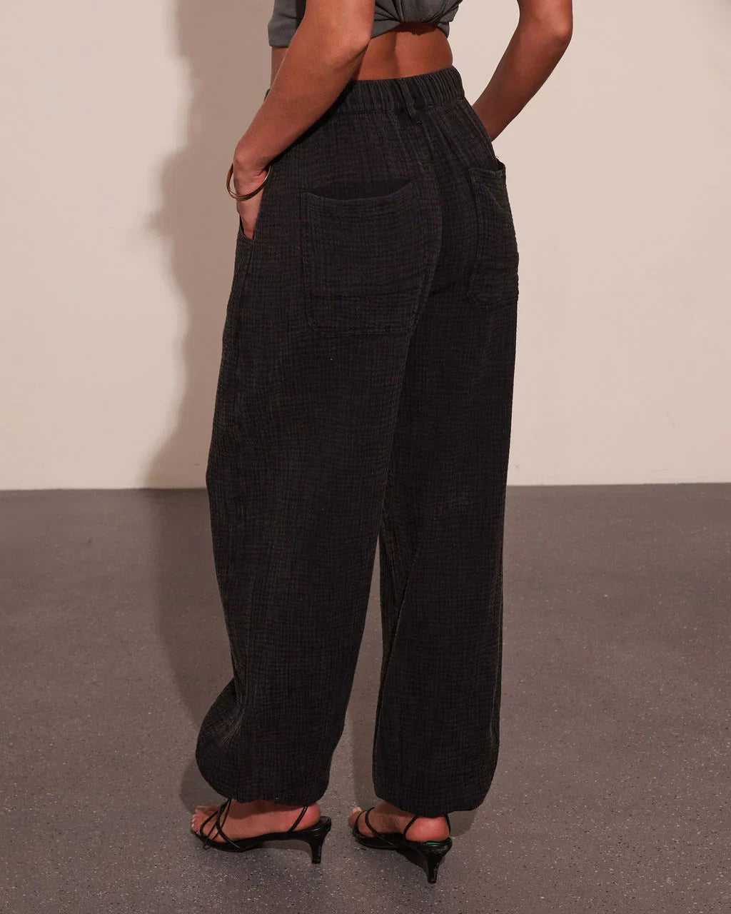 Loela Mid Rise Drawstring Joggers