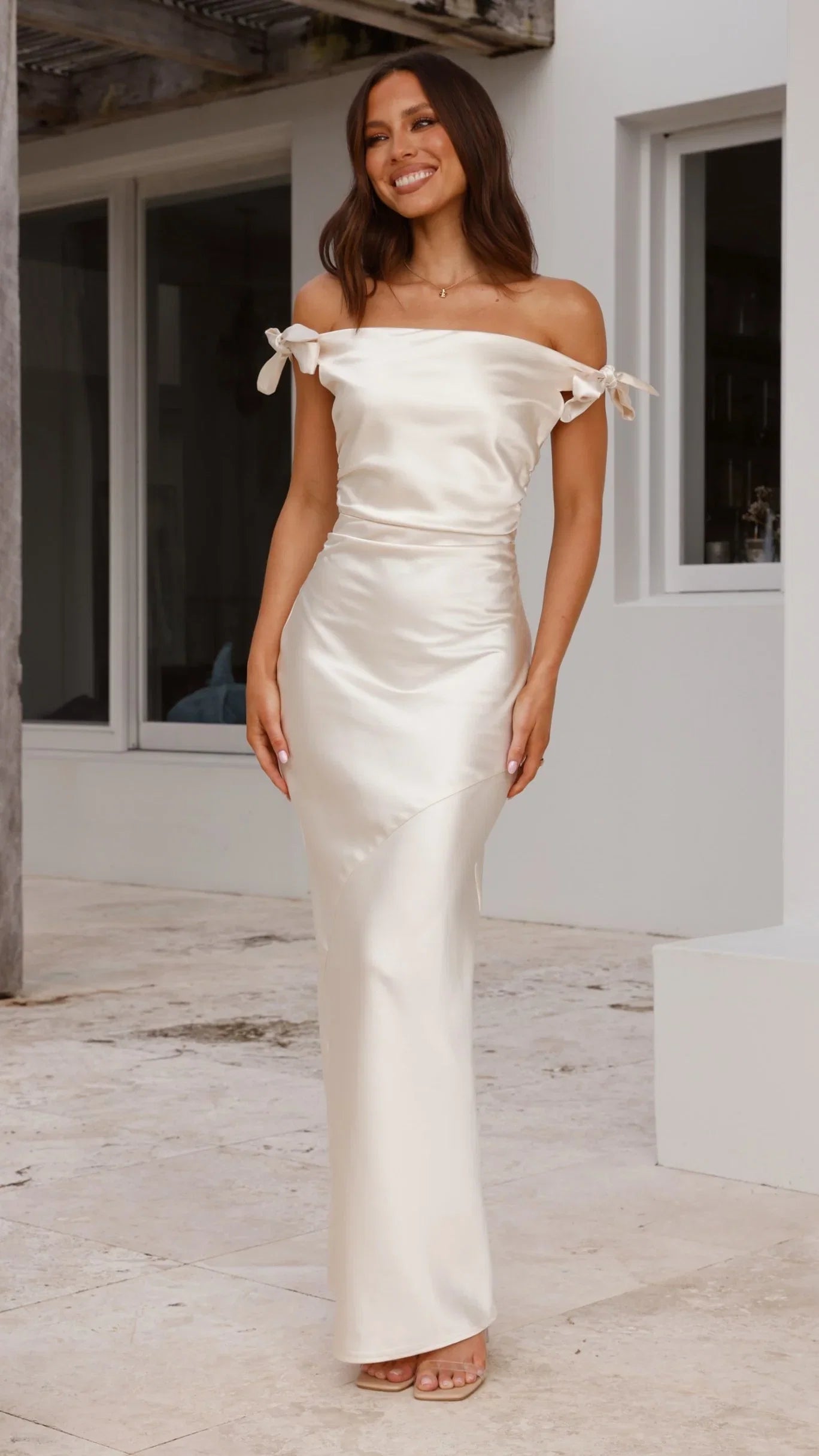 Frida Maxi Dress Champagne