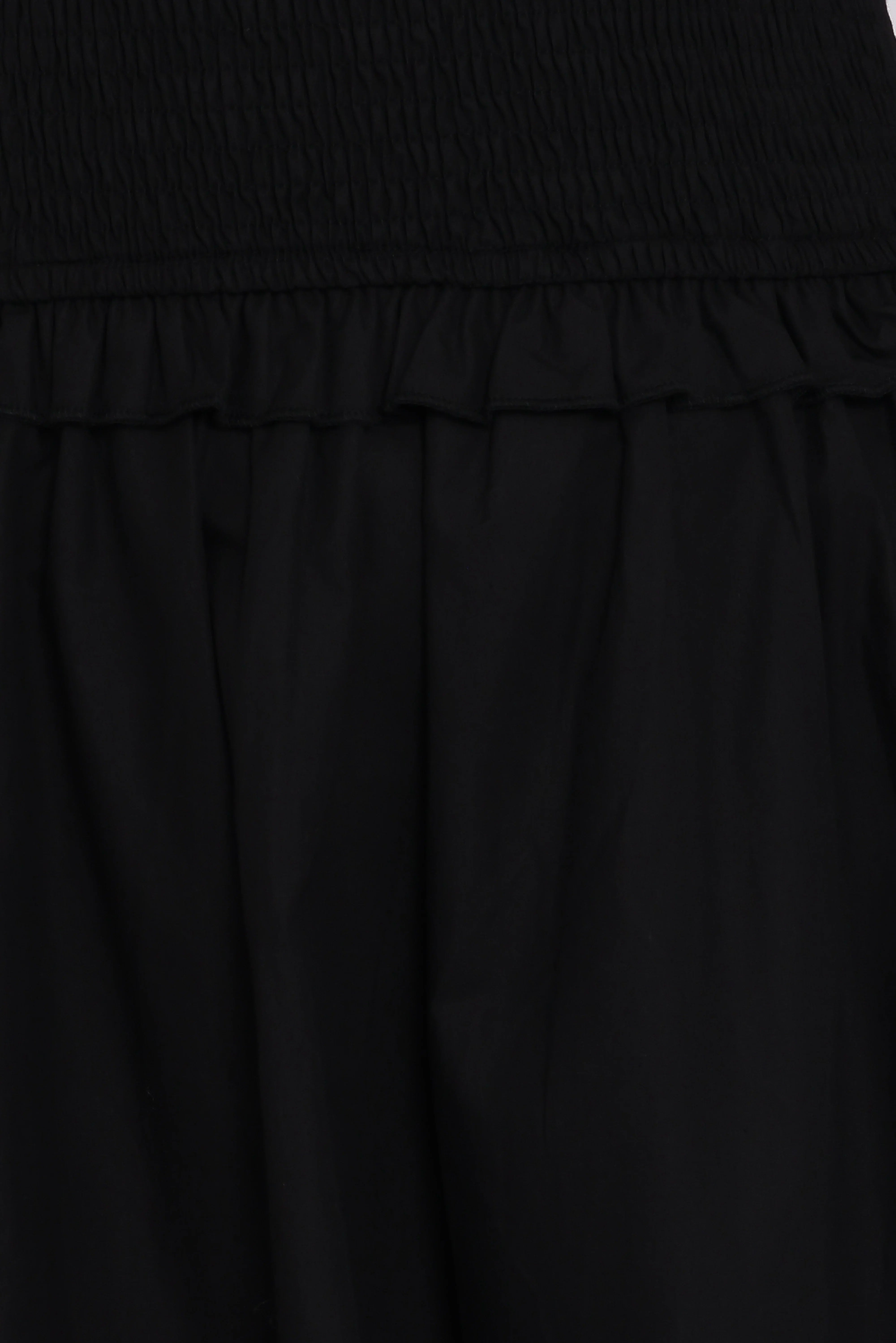 Myla One Shoulder Maxi Dress Black