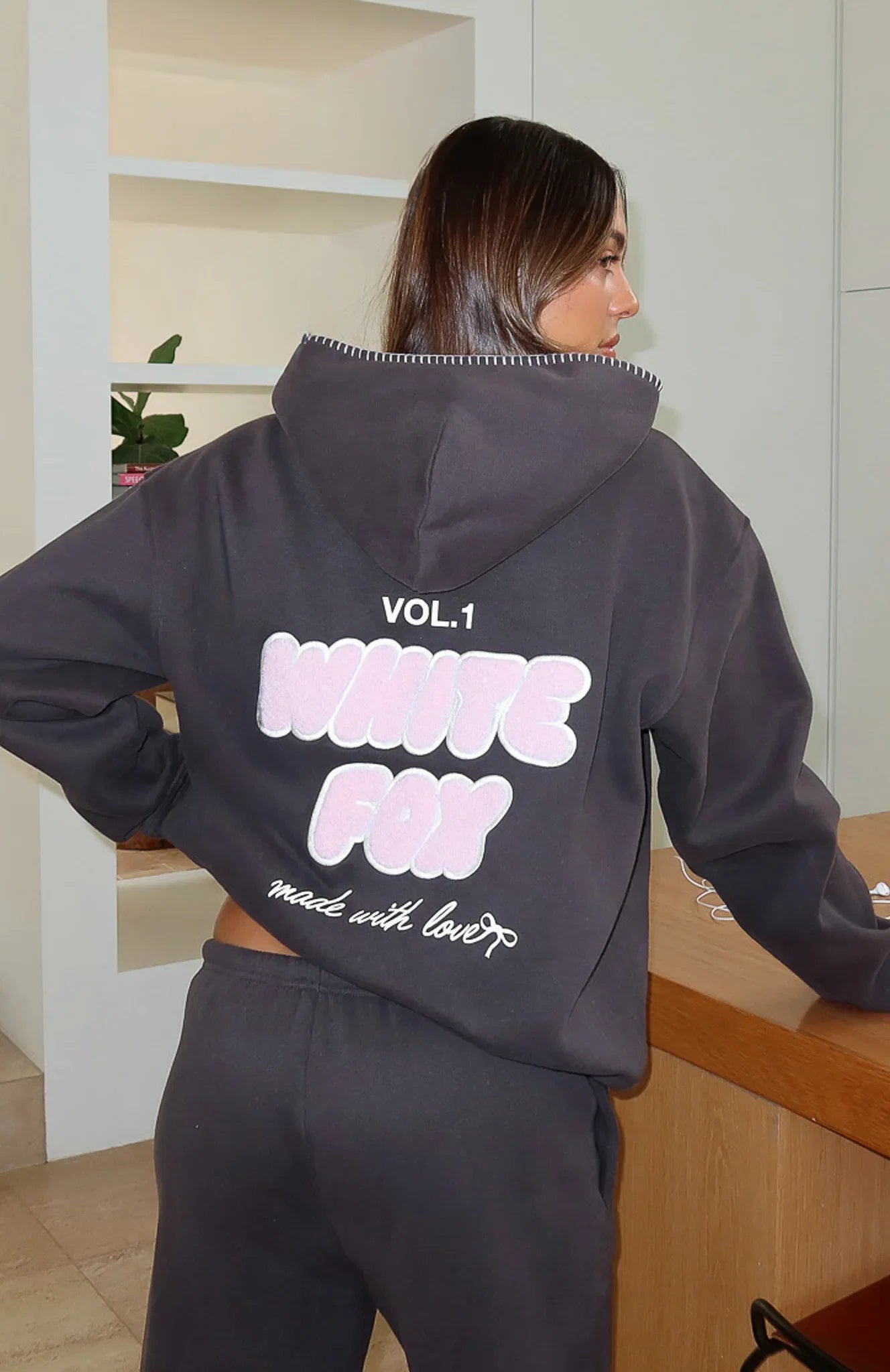 Vol 1 Oversized Hoodie Charcoal