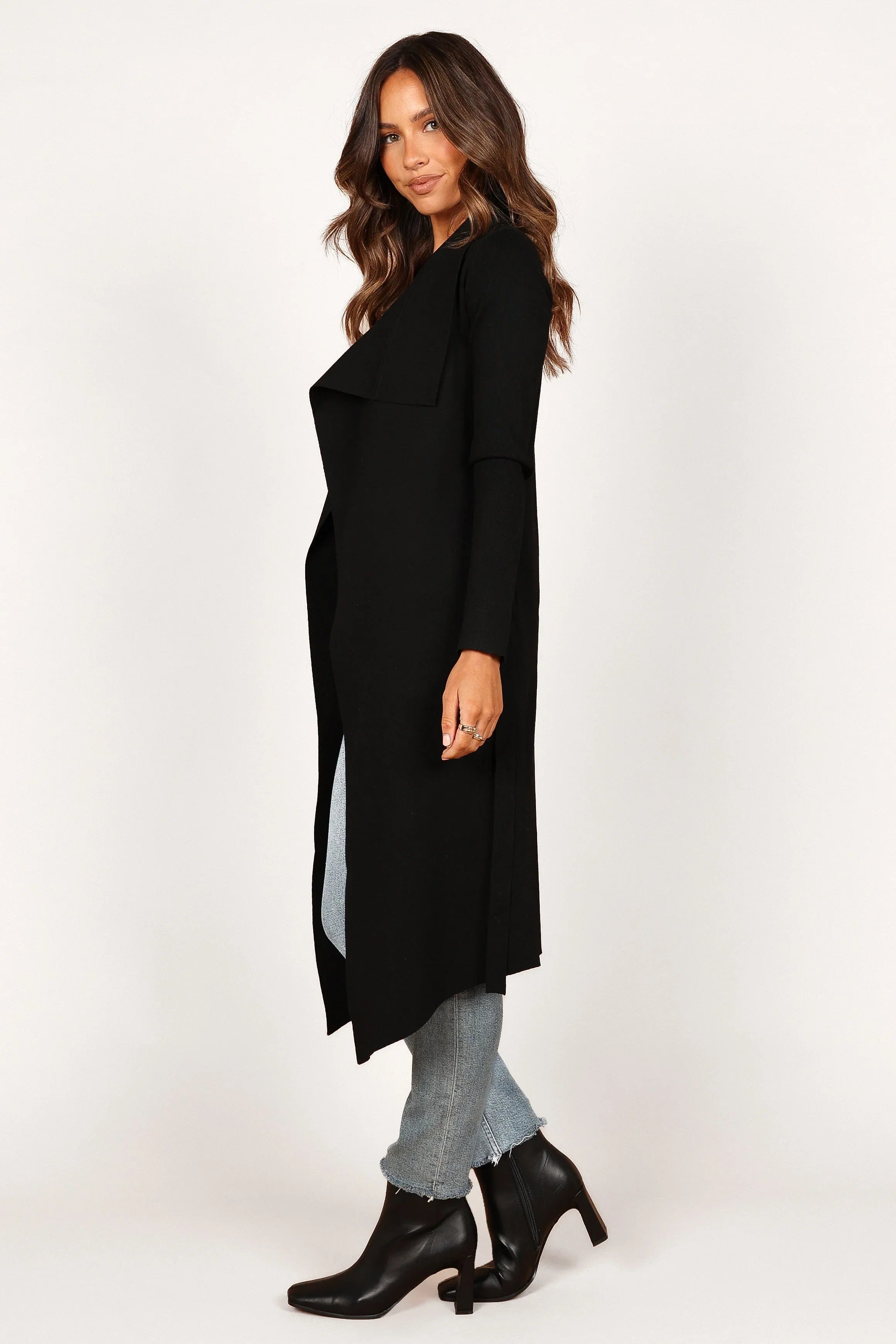Audrina Cardigan Black