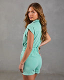Janna Fitted Waist Romper
