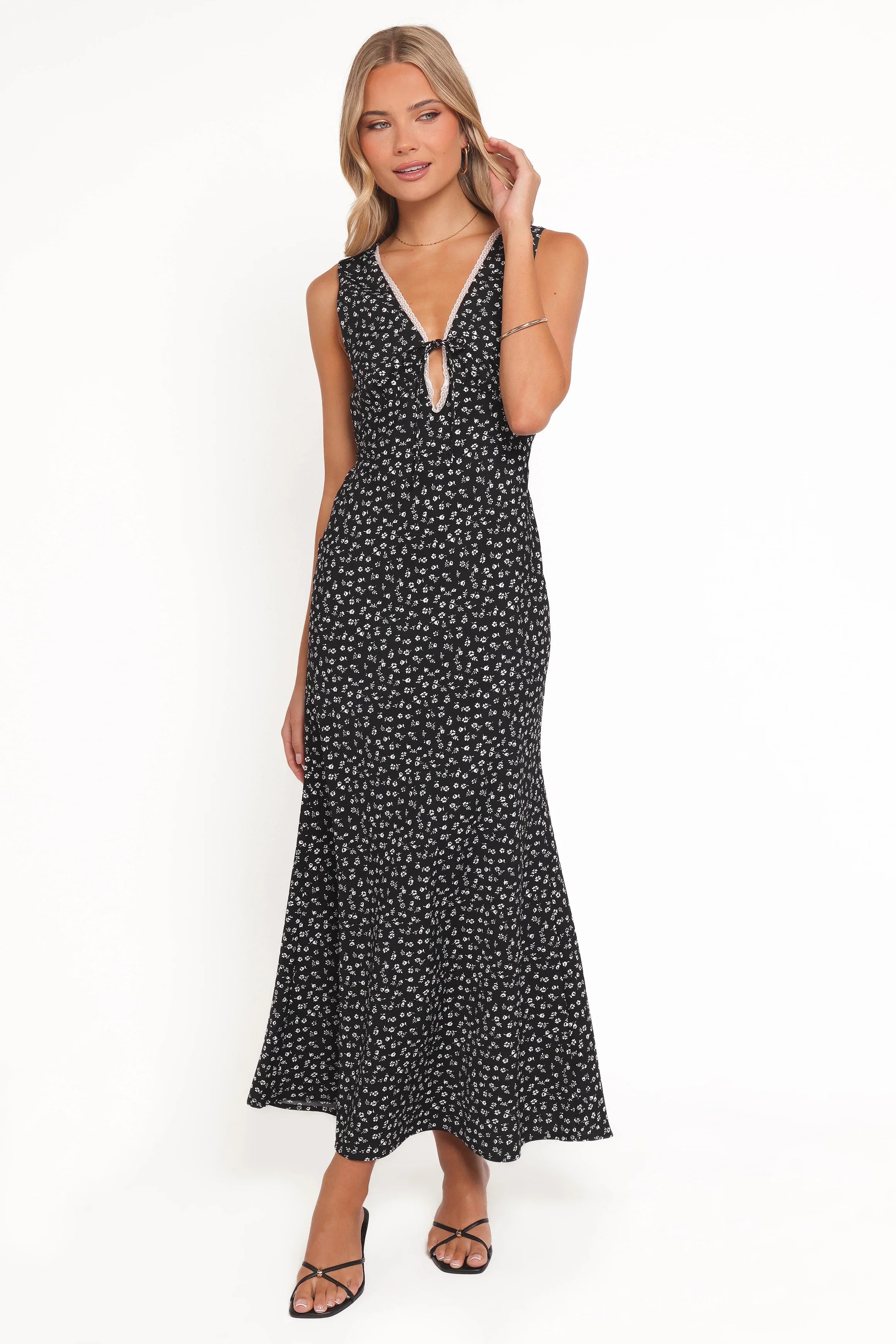 Jackson Maxi Dress Black Floral
