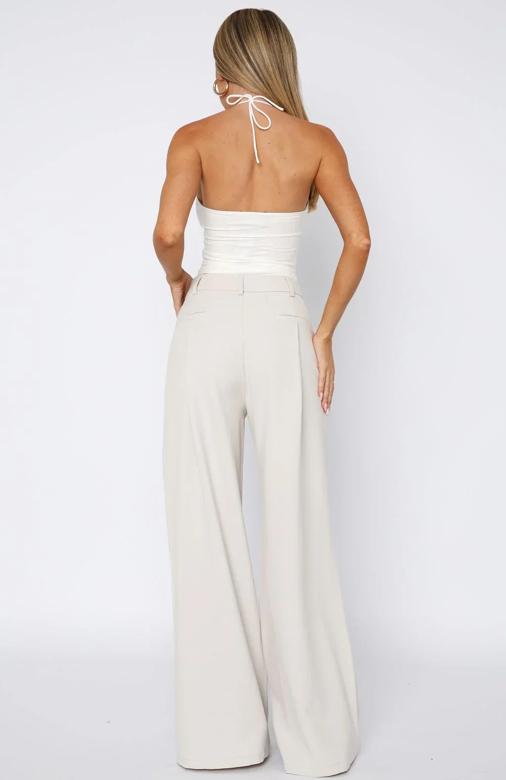 Its Now Or Never Pants Bone