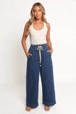 Jenni Wide Leg Pant Denim
