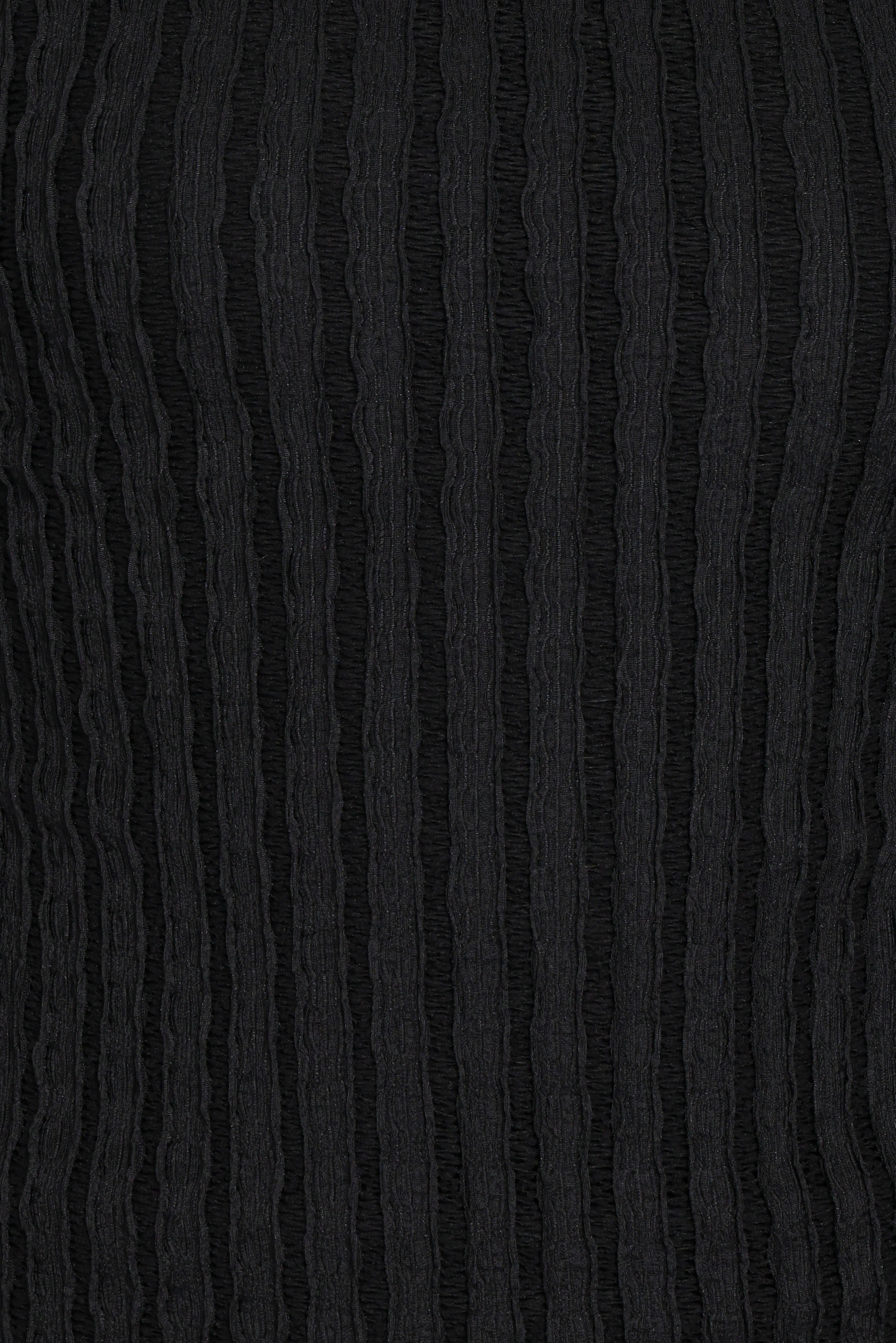 Bellatrix Textured Knit Top Black