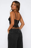 Traitor Bustier Black