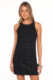 Farica Mini Dress Black Floral
