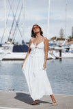 Blaire Skirt Set White