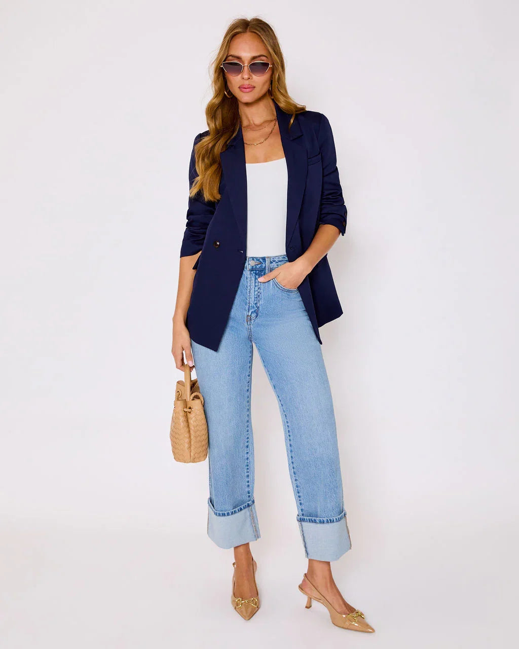 Closet Collective Double Breasted Blazer