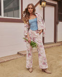 Bloom Trail Floral Print Jacket