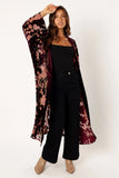 Lennon Velvet Duster Floral