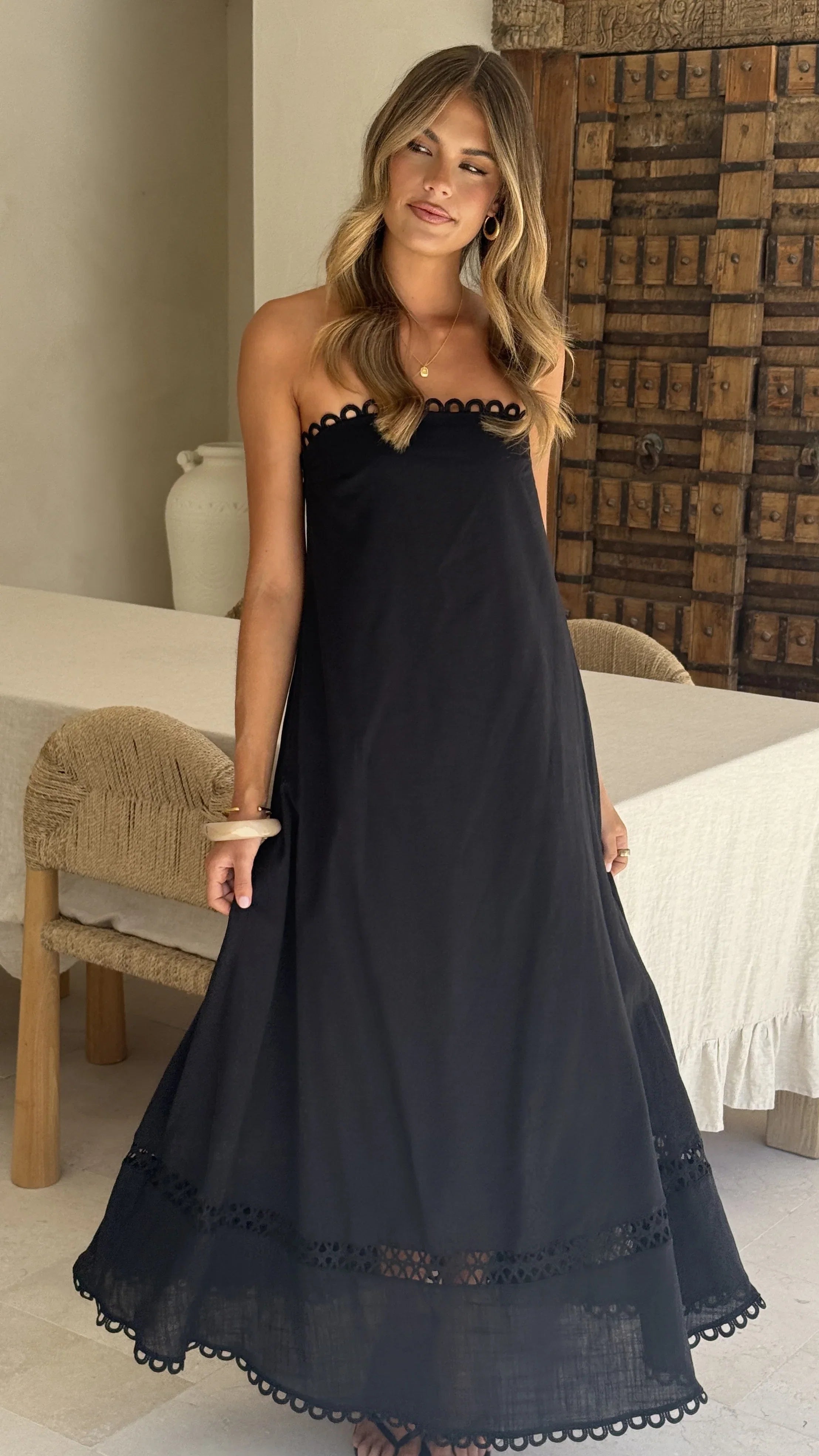 Sandra Maxi Dress Black
