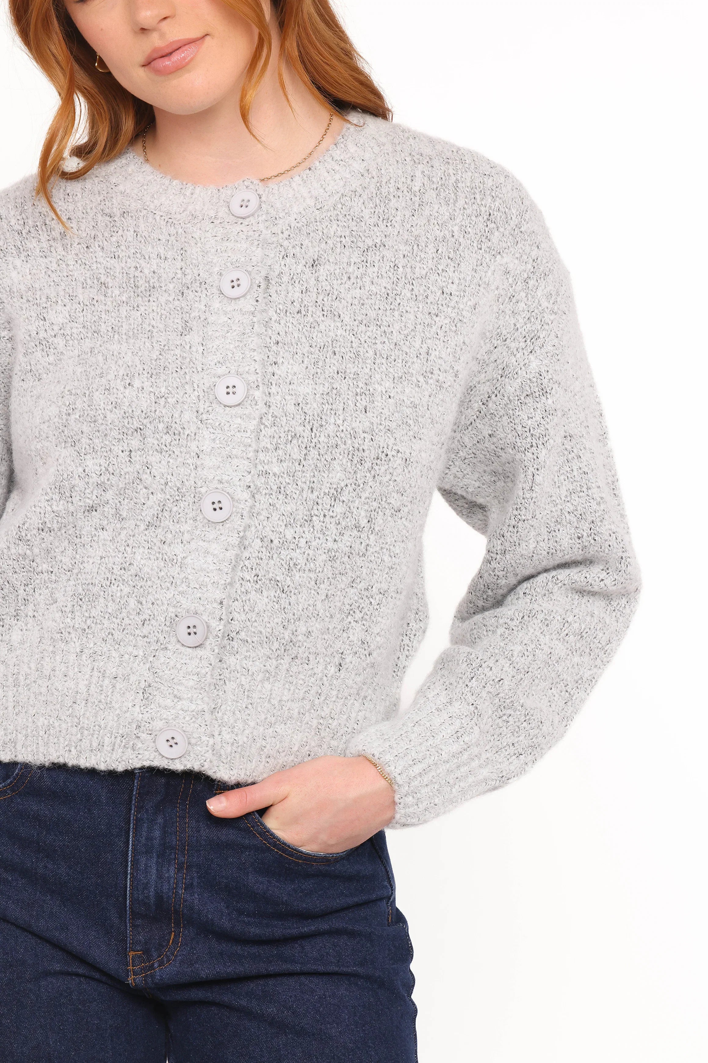 Lucah Cardigan Grey