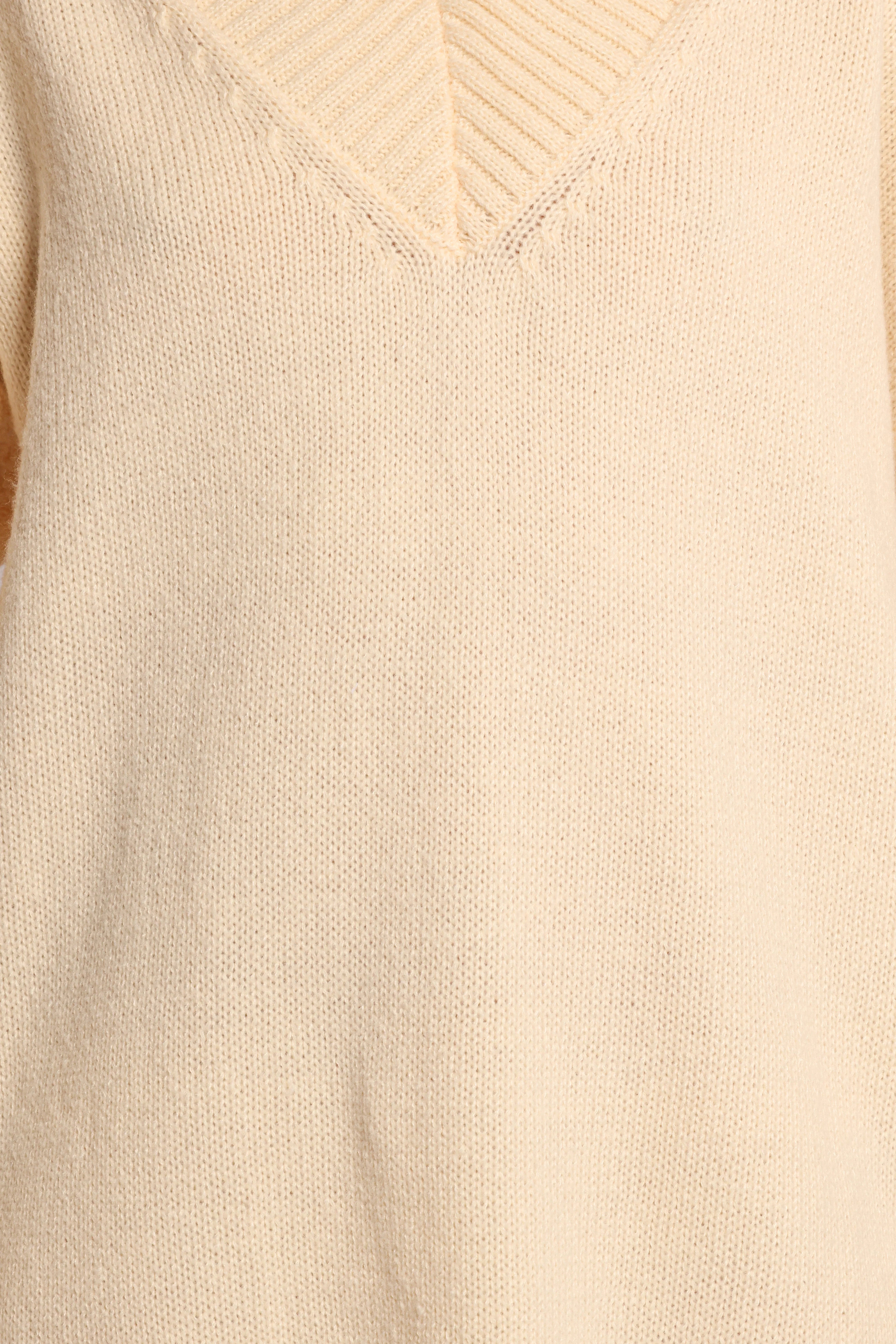 Sancia Knit Mini Dress Cream
