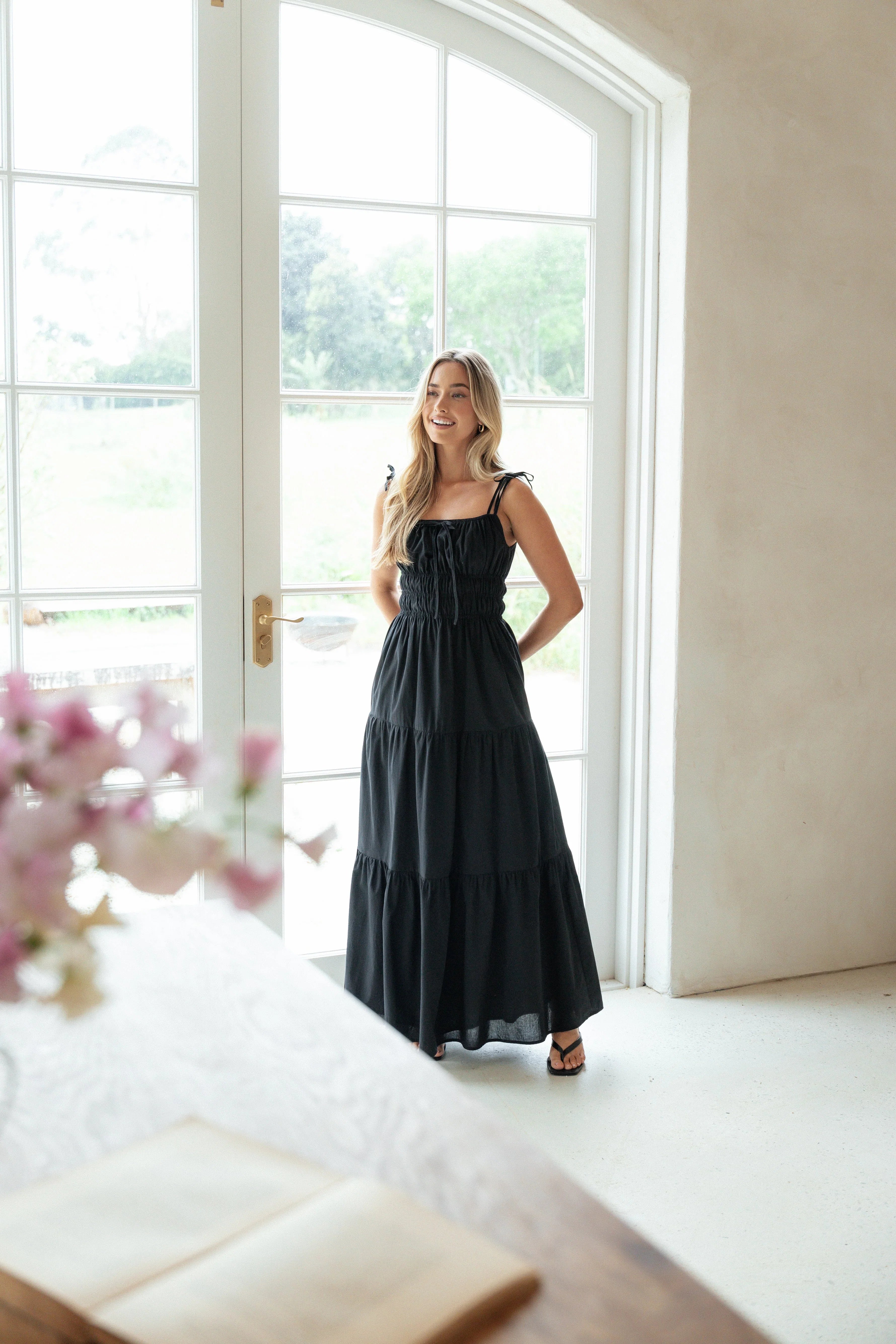 Ione Maxi Dress Black