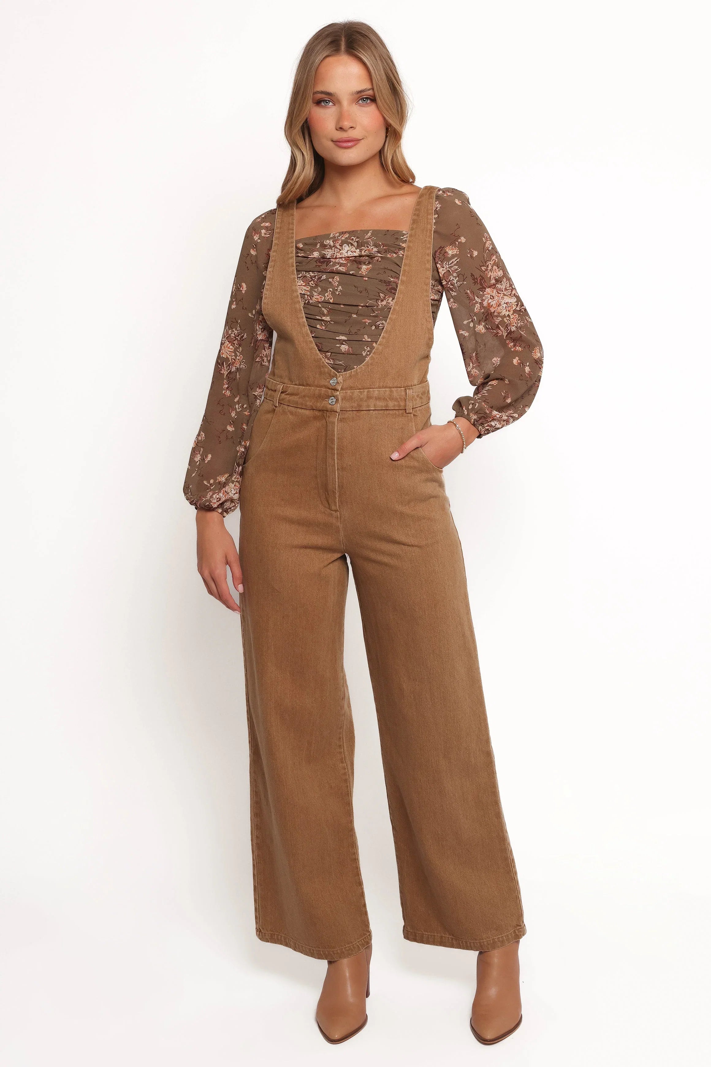 Vieve Jumpsuit Brown