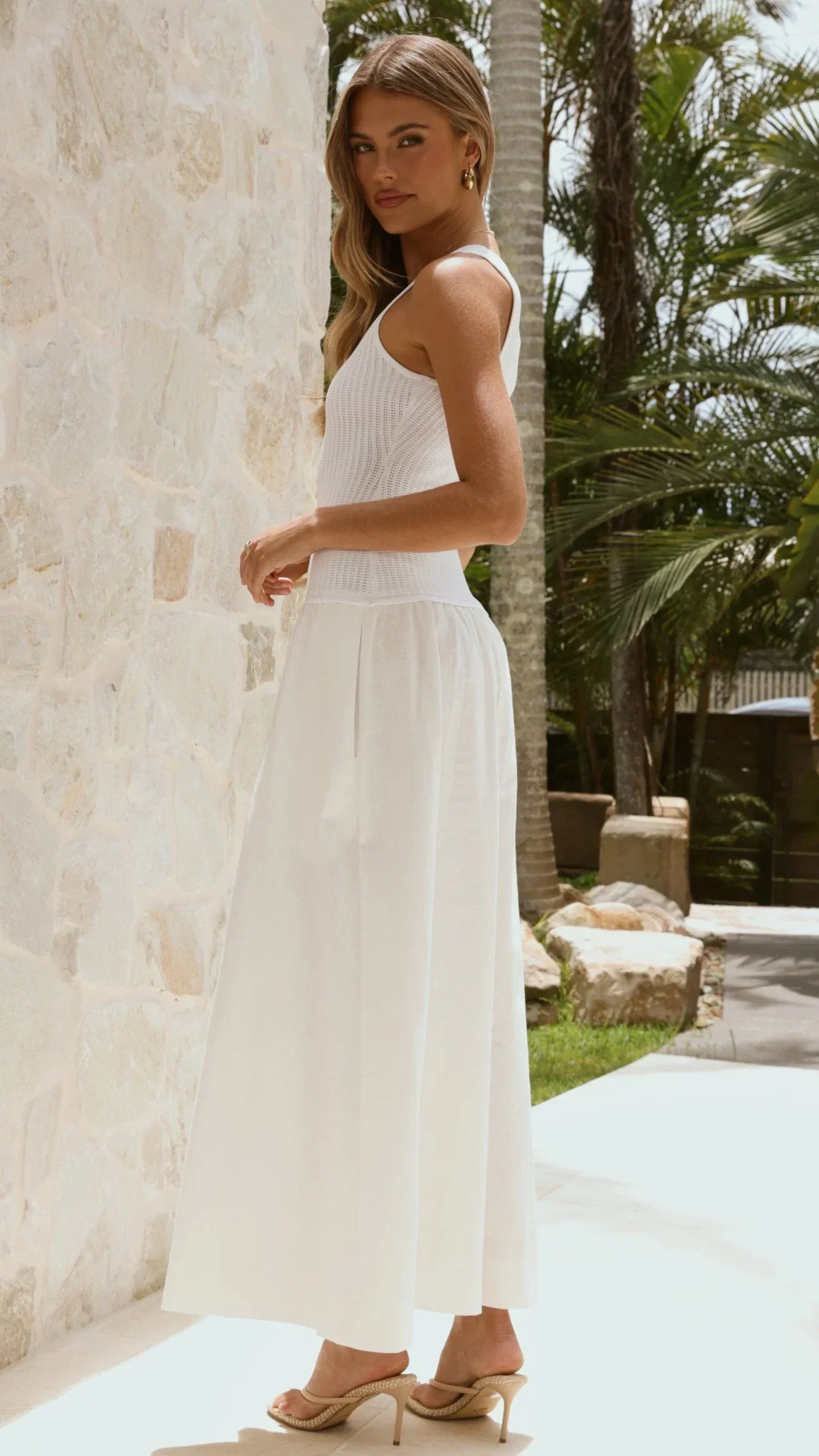 Arden Maxi Dress White