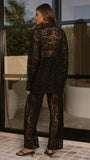 Jemima Pants Black Lace