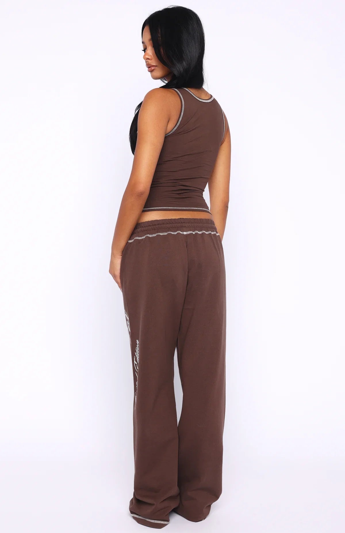 Dont Need Anyone Track Pants Chocolate