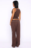 Dont Need Anyone Track Pants Chocolate