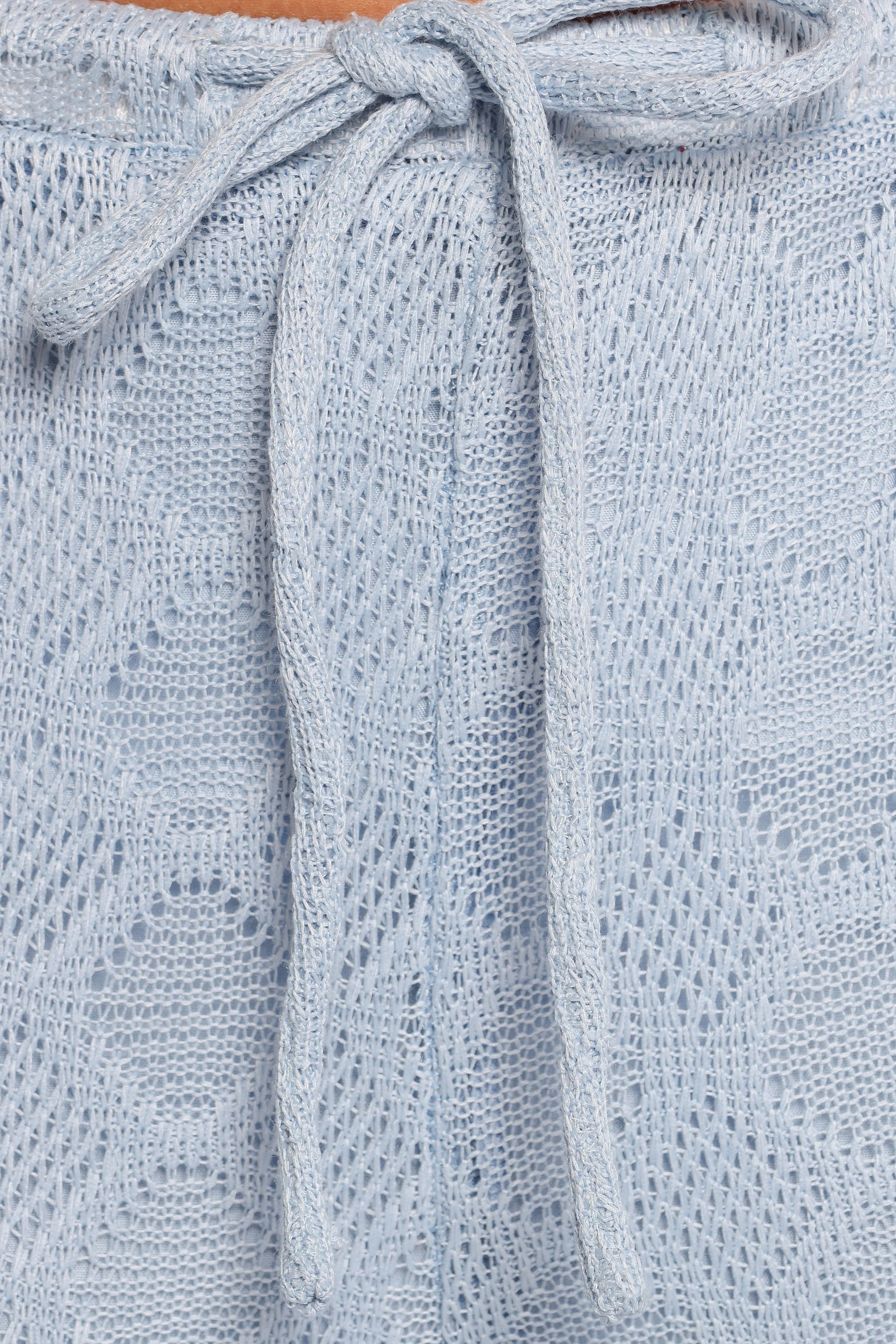 Cora Knit Pant Blue