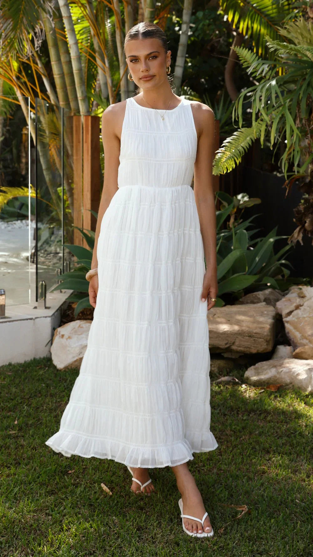 Lassie Maxi Dress White
