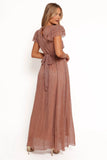 Cressida Maxi Dress Rose Gold
