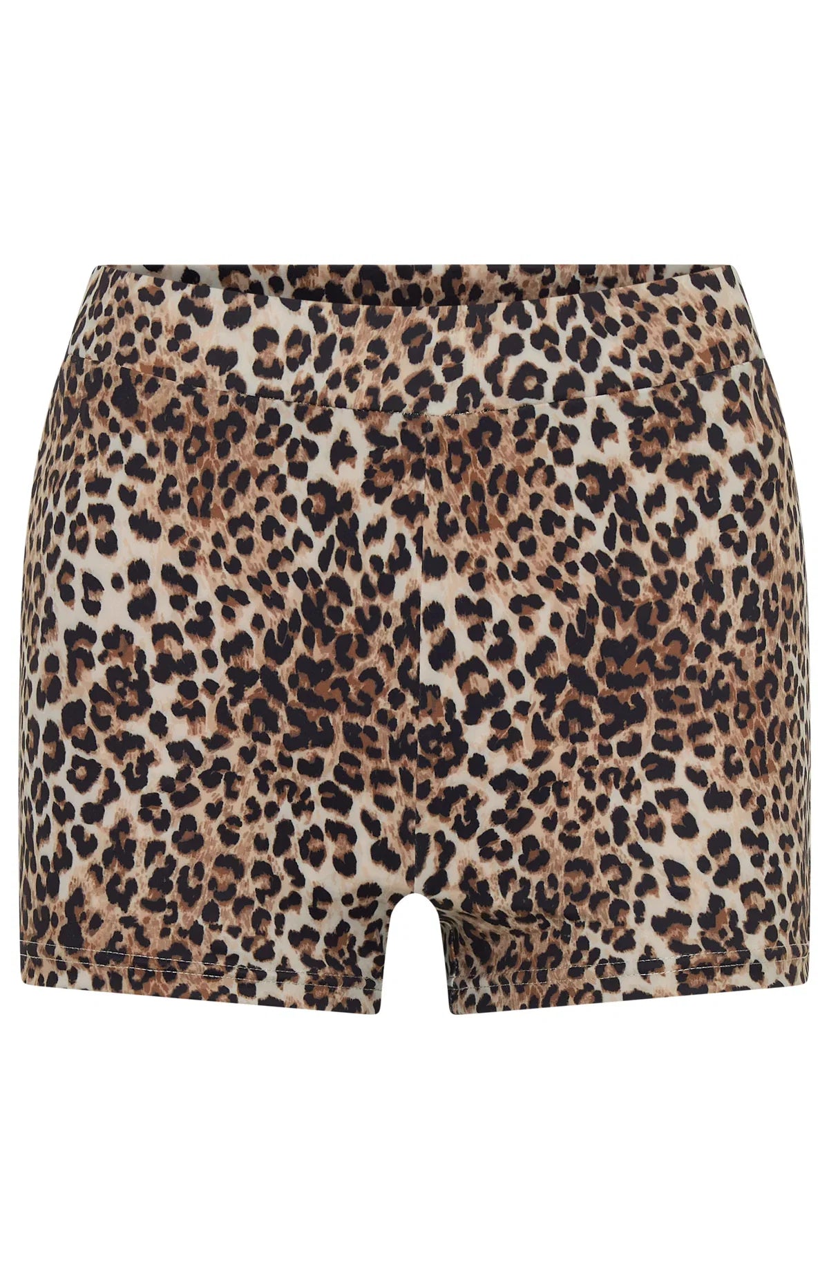 11th Street Shes So Lucky Bike Shorts Leopard Splice