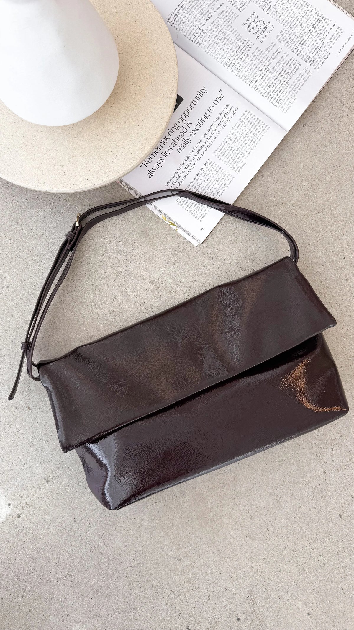 Rylee Clutch Bag Merlot